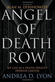 Cover art for ANGEL OF DEATH ROW