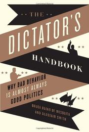Cover art for THE DICTATOR'S HANDBOOK