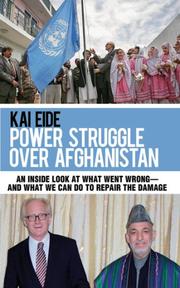 Book Cover for THE POWER STRUGGLE OVER AFGHANISTAN