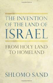 Cover art for THE INVENTION OF THE LAND OF ISRAEL