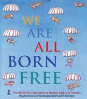 Cover art for WE ARE ALL BORN FREE