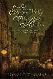 Cover art for THE EXECUTION OF SHERLOCK HOLMES