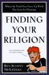 Cover art for FINDING YOUR RELIGION