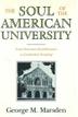Cover art for THE SOUL OF THE AMERICAN UNIVERSITY