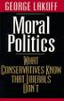 Cover art for MORAL POLITICS