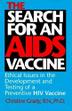 Cover art for THE SEARCH FOR AN AIDS VACCINE