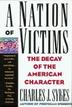 Cover art for A NATION OF VICTIMS