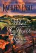 Cover art for WHAT THE HEART KNOWS