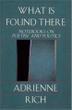 Cover art for WHAT IS FOUND THERE