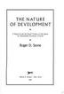 Cover art for THE NATURE OF DEVELOPMENT