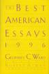 Cover art for THE BEST AMERICAN ESSAYS 1996
