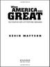 Cover art for WHEN AMERICA WAS GREAT