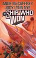 Cover art for THE SHIP WHO WON