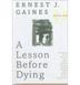 Cover art for A LESSON BEFORE DYING