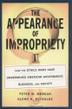 Cover art for THE APPEARANCE OF IMPROPRIETY IN AMERICA