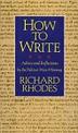 Cover art for HOW TO WRITE