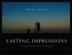 Cover art for LASTING IMPRESSIONS