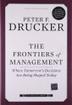 Cover art for THE FRONTIERS OF MANAGEMENT