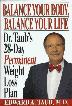 Cover art for BALANCE YOUR BODY, BALANCE YOUR LIFE