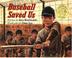 Cover art for BASEBALL SAVED US