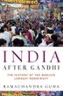 Cover art for INDIA AFTER GANDHI