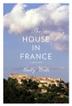 Cover art for THE HOUSE IN FRANCE