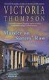 MURDER ON SISTERS' ROW by Victoria Thompson