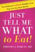 Cover art for JUST TELL ME WHAT TO EAT!