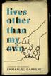 Cover art for LIVES OTHER THAN MY OWN