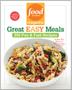 Cover art for FOOD NETWORK MAGAZINE GREAT EASY MEALS