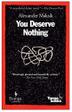 Cover art for YOU DESERVE NOTHING