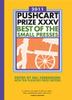 Cover art for PUSHCART PRIZE XXXV